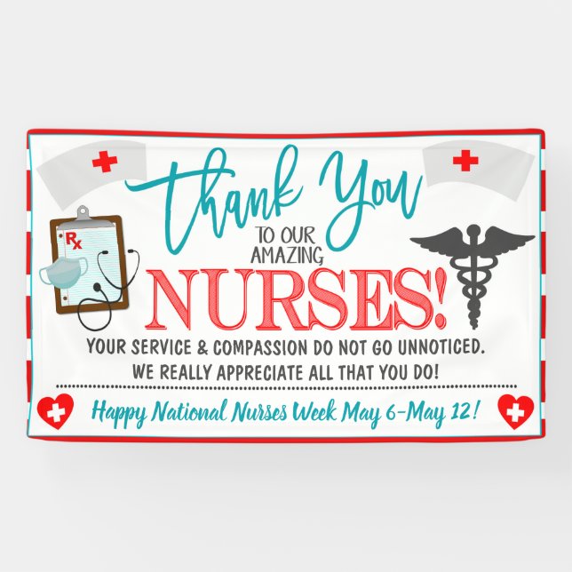 Nurse Appreciation Banner (Horizontal)