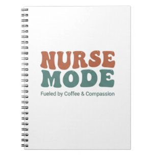 Nurse Appreciation Coffee & Compassion Quote Notebook