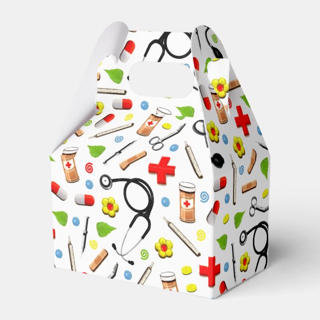 Nurse Appreciation Favour Box (Front Side)