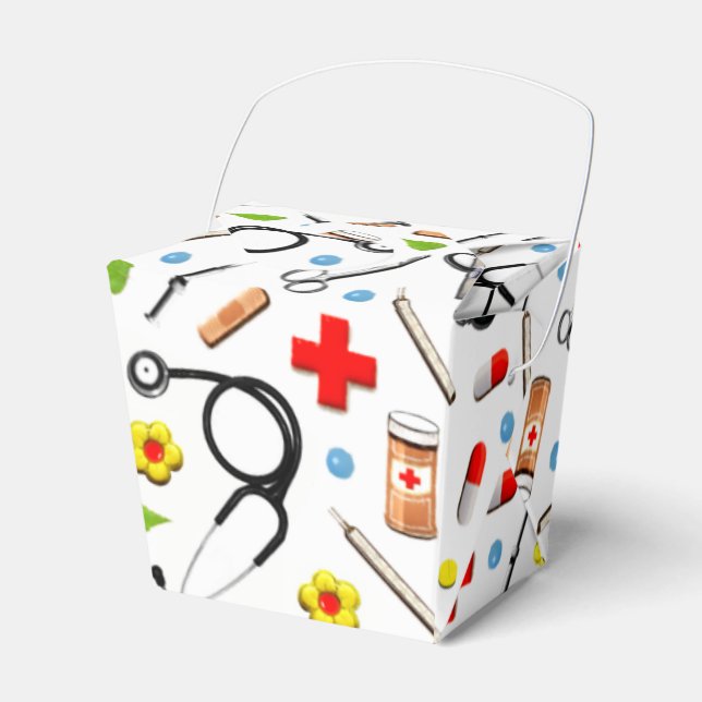 Nurse Appreciation Favour Box (Front Side)