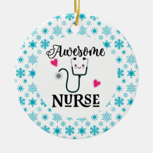 Nurse Appreciation Gift Ceramic Tree Decoration