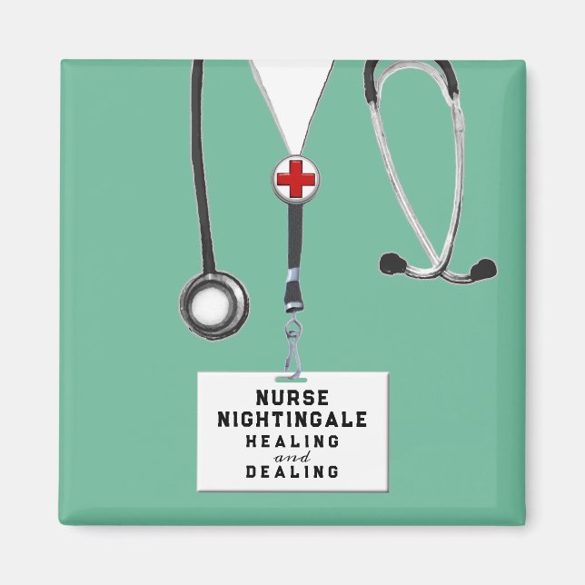 Nurse Appreciation Gift Magnet (Front)