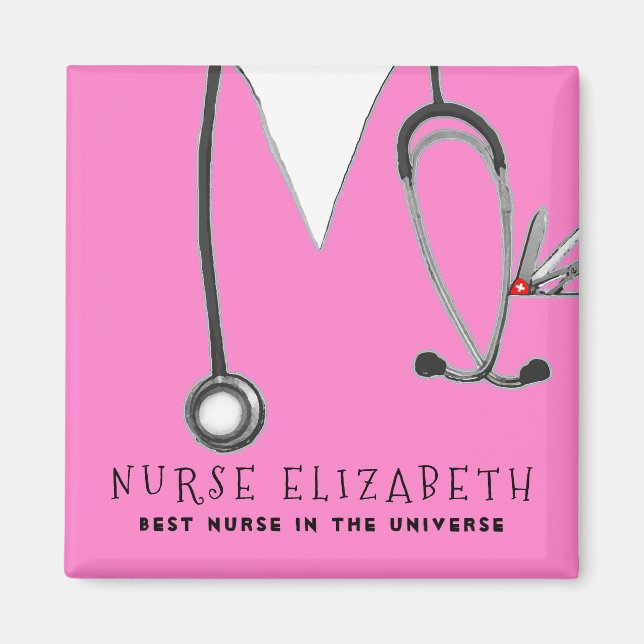 Nurse Appreciation Gift Magnet (Front)