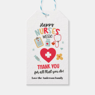 NURSE Appreciation Gift Tag Happy Nurses Week Gift