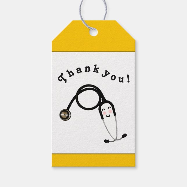 Nurse Appreciation Gift Tags (Front)