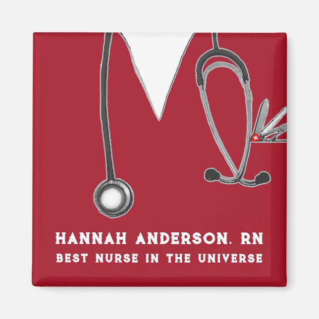 Nurse Appreciation Gifts Magnet (Front)
