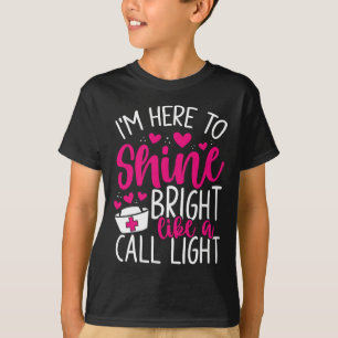 Nurse Appreciation Month Nurse Badge Reel Cna Rn N T-Shirt