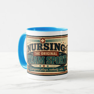 Nurse Appreciation Mug–Funny Nursing Team Gift Mug