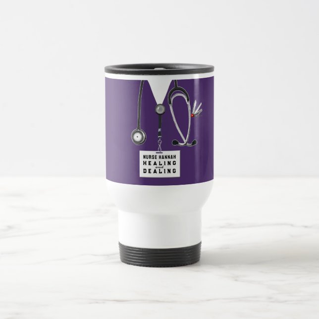 Nurse Appreciation Travel Mug (Center)