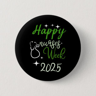 Nurse Appreciation Week - Happy National Nurses We 6 Cm Round Badge