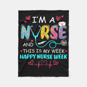 Nurse Appreciation Week - Happy National Nurses We Fleece Blanket