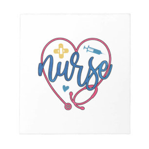 Nurse Art Nurse Notepad
