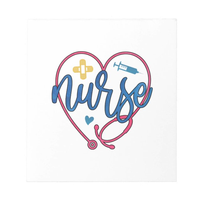 Nurse Art Nurse Notepad (Front)