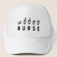 Nurse ASL hand sign language Nursing Grad RN gifts