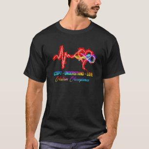 Nurse Autism Accept Understand Love Autism Awarene T-Shirt