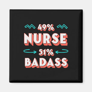 Nurse Bad Funny Nursing Humour Rn Sarcastic Boss Magnet