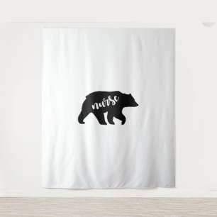Nurse Bear  Tapestry