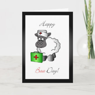 Nurse birthday greeting card