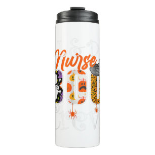 Nurse Boo Crew Halloween Labour & Delivery Nurse C Thermal Tumbler