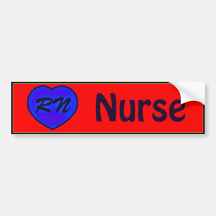 nurse bumper sticker