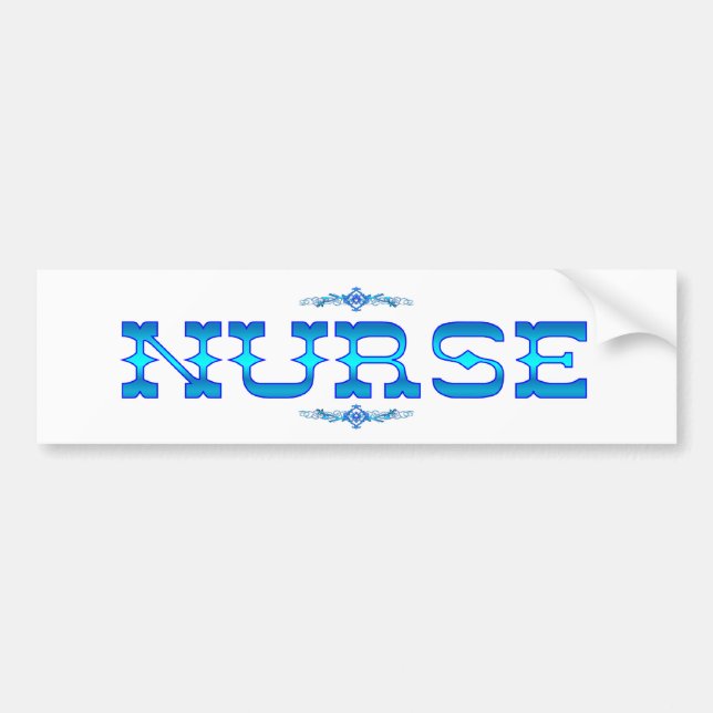 NURSE BUMPER STICKER (Front)
