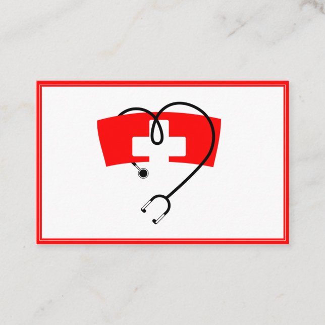 nurse business card (Front)