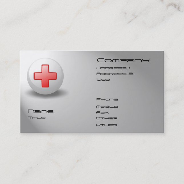Nurse Business Card (Front)