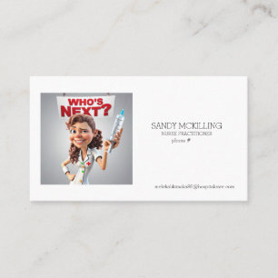 "NURSE BUSINESS CARDS" CARD