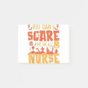 Nurse By Day Witch By Night Funny Halloween Women Post-it Notes