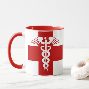 Nurse Caduceus Mug