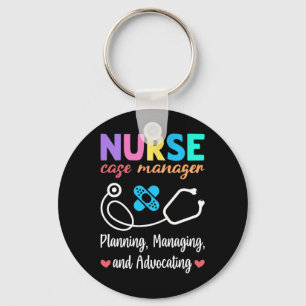 Nurse Case Manager Appreciation Nurse Case Managem Key Ring