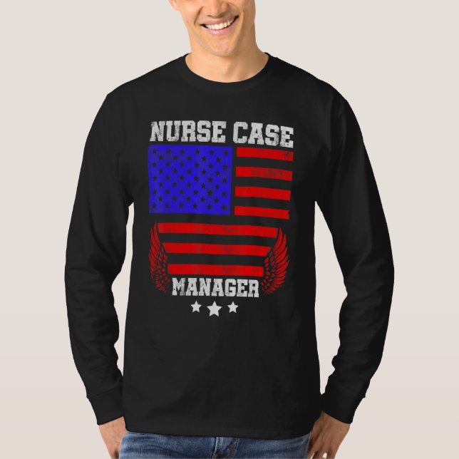 Nurse Case Manager Rn Management  3 T-Shirt (Front)