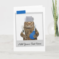 Nurse Cat - Get Well - Doctor - Medical Funny Card