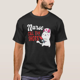 Nurse Cat Nursing Kitten Medicine Medical Doctor C T-Shirt