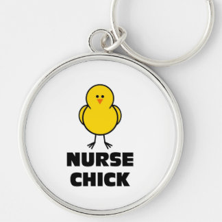 Nurse Chick Key Ring