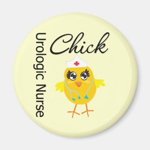 Nurse Chick v1 Urologic Nurse Magnet