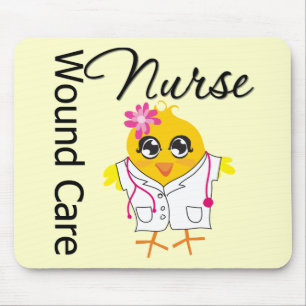 Nurse Chick v2 Wound Care Nurse Mouse Mat