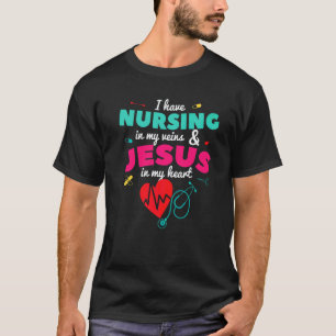 Nurse Christian Nursing Student Graduation Rn Lpn T-Shirt