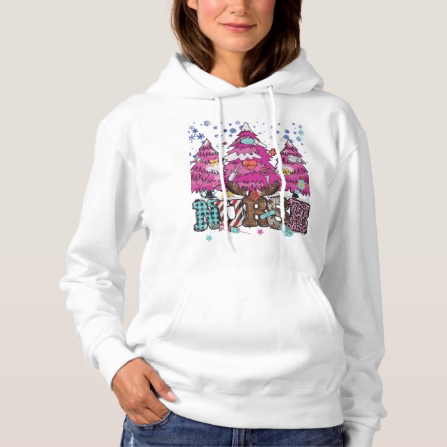 Nurse Christmas 4 Hoodie (Front)