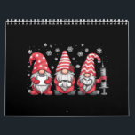 Nurse Christmas Gnomes Cute Xmas Scrub Calendar<br><div class="desc">Nurse Christmas Gnomes Cute Xmas Scrub</div>