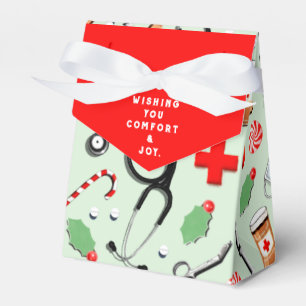 Nurse Christmas Holiday Favour Box