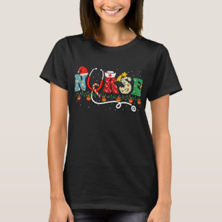 Nurse Christmas Holiday Nursing T-Shirt