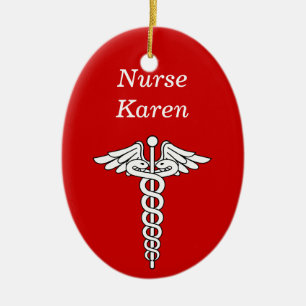 Nurse Christmas Ornament