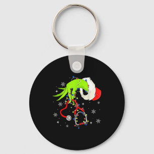 Nurse Christmas Stethoscope Nurses Xmas Pajamas Sa Key Ring