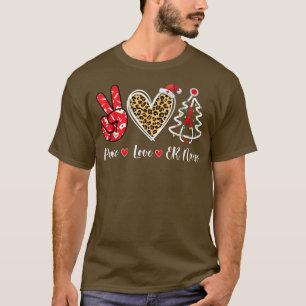 Nurse Christmas Tree Stethoscope ER Scrub Nursing T-Shirt