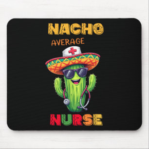 Nurse Cinco De Mayo Fiesta Mexican Nursing Taco Nu Mouse Mat