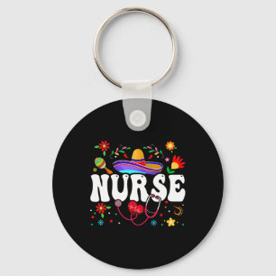 Nurse Cinco De Mayo Mexican Key Ring