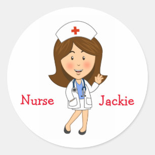 Nurse Classic Round Sticker