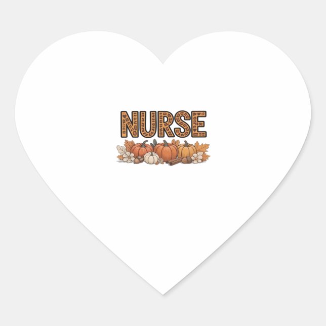 NURSE Classic T-Shirt Heart Sticker (Front)
