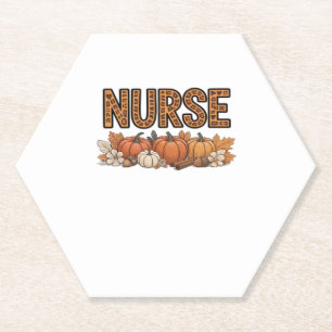 NURSE Classic T-Shirt Paper Coaster